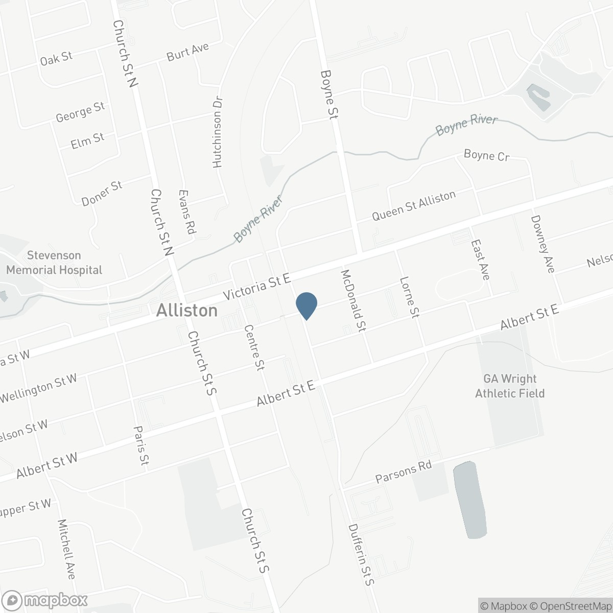 102 WELLINGTON STREET E, Alliston, Ontario L9R 1G7